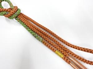 未使用品　正絹　手組帯締め